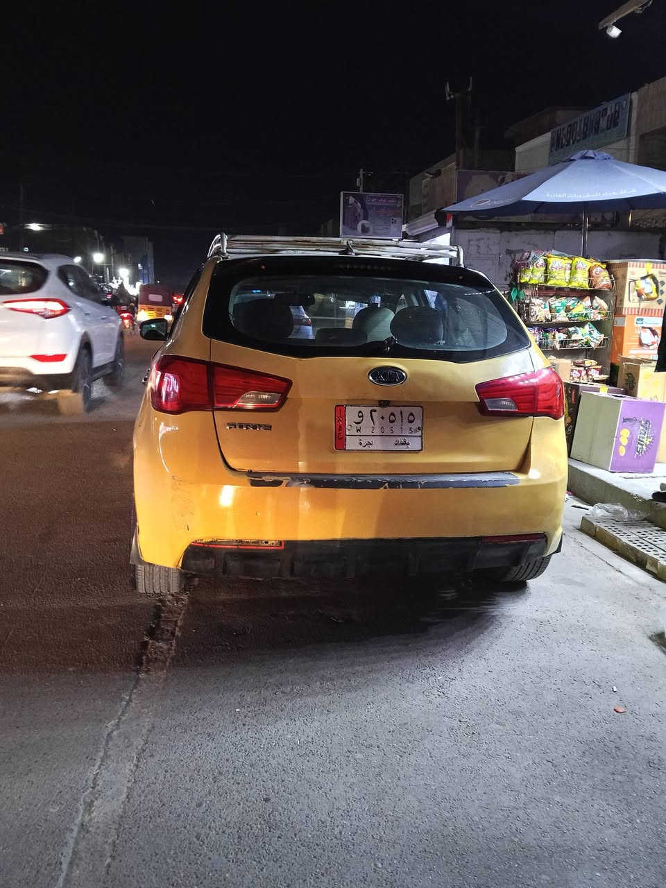 كيا فورتي 2013وارد
أمريكي حادثة جاملغ الأيمن فقط بدون دواخل محرك جديد وصدر امامي خلفي خير من الله سعره (75) وبيه مجال حك الجيه رقم صاحب السيارة *********** 
مكان السياره بغداد الزعفرانيه شارع المركز غير متواجد على الفيسبوك
