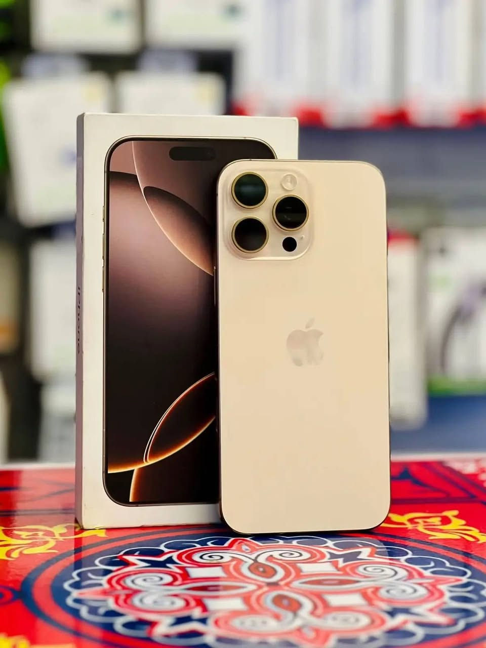 السلام عليكم ايفون 16 برو ماكس بعده جديد ملحقات كامله 🔋99
ضمان بقي 4 أشهر تك خط ذاكره 256 السعر مناسب جدن جدن للاستفسار اتصل *********** المكان ناحية الزاب ملاحضه بيع فقط
