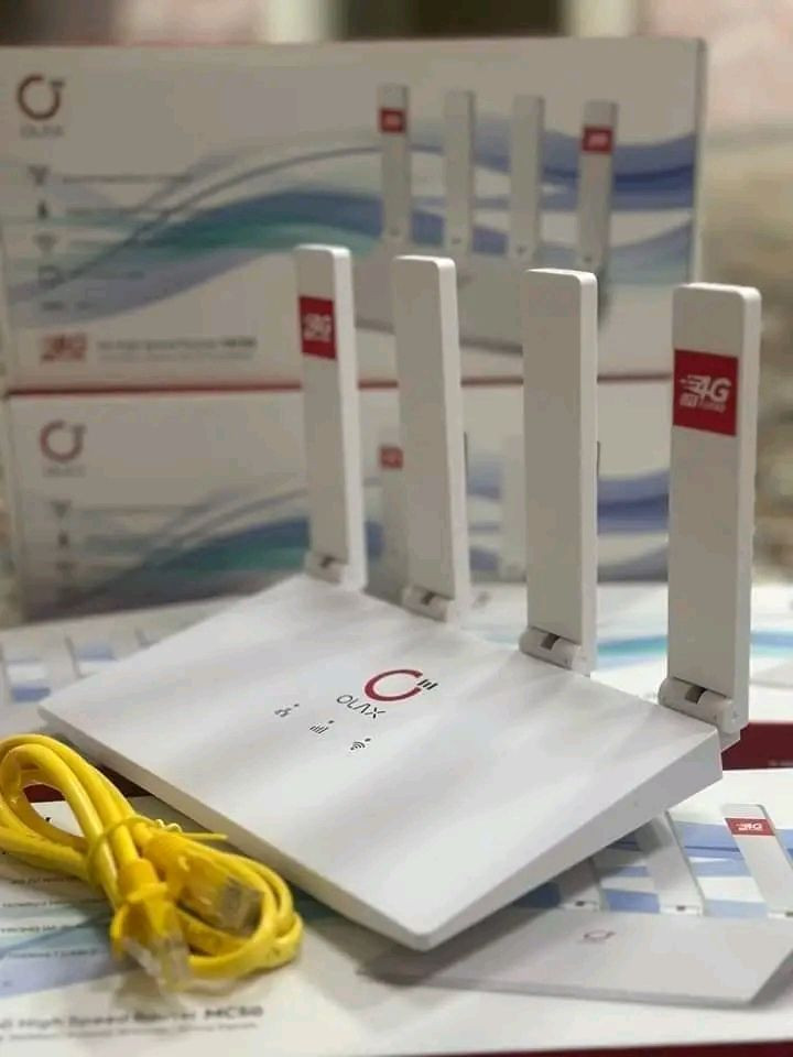 @إشارة 
يتوفر لدينا
جهاز التوجيه القوي من Olax
olax MC50
جبنالكم راوتر قوي جداً وجودة عالية وسعر رخيص

  
  جبنالكم جهاز من أشهر الماركات في مجال الإنترنت يتضمن مميزات فريدة جداً

 خصائصه
 1- 🌀أهم مميزات هذا الراوتر يدعم جميع شرائح الاتصال مثل (فاست لينك وكوران نت ونوروز وتشكنت واسياسيل وكوريك وزين) والشرائح الأجنبية.
 2-🌐 تم زيادة نطاق بث WiFi

 3-💻يمكن استخدامه لعدد 10 موبايل ويدعم مساحة Lan تستخدم لكاميرات المراقبة والكمبيوتر
 كما هو الحال دائمًا، يوجد توصيل إلى جميع المدن
مركز طيبة سات _ Teba Sat Center


**إذا كنت صاحب هذا الإعلان وتريد حذفه لأي سبب، رجاءا أرسل رسالة إلى الدعم الفني**