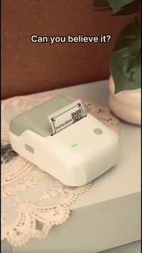 طابعة ملصقات • حرارية • تدعم العربية