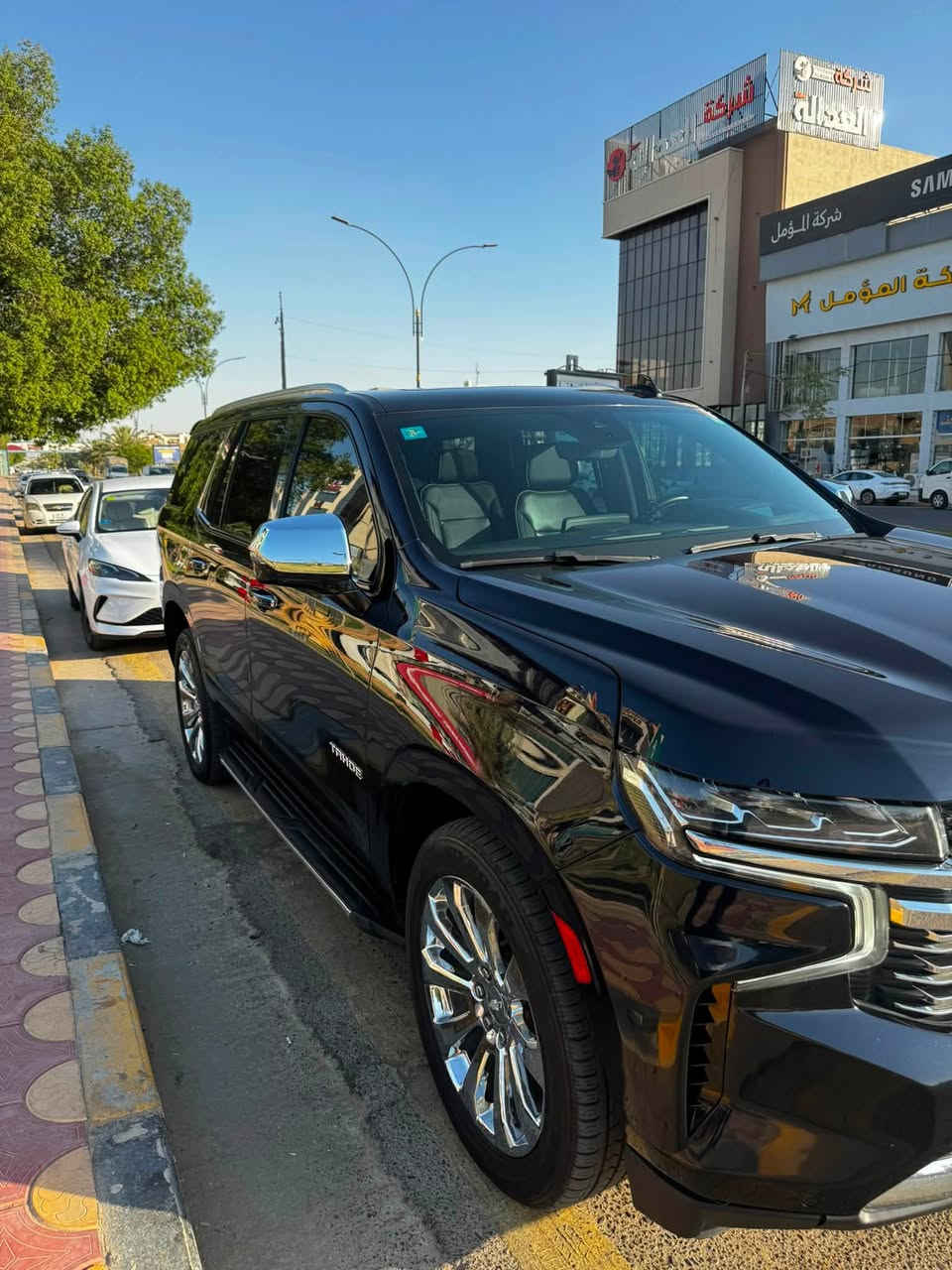 تاهو برايمر 2023 لون { نيلي طوخ } وارد امريكي
ضرر دعاميه شوي من جاملغ الايمن بدون ايرباك 
فول سياره حلوه و جاهزه للبيع او مراوس 
سعر 44 الف 
مكاني نجف
*********** واتساب 
*********** اتصال 
صور الحادث خاص مع رقم الشاصي
