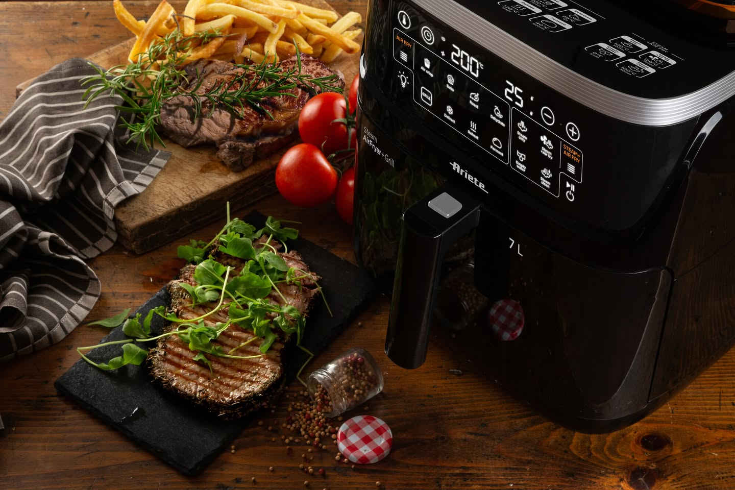 تجربة طهي متكاملة.. كل يوم 🍽️✨

مع جهاز Ariete Air Fryer & Steam
استمتع بتحضير وجبات لذيذة ومتنوعة بسهولة وراحة لكل العائلة

🇮🇹 ariete | AIR FRYER & STEAM

A complete cooking experience.. every day 🍽️✨

With the Ariete Air Fryer & Steam
enjoy preparing delicious and varied meals with ease and comfort for the whole family

📍 بغداد – الكرادة، بناية سنتر الكرادة
📞 ***********
