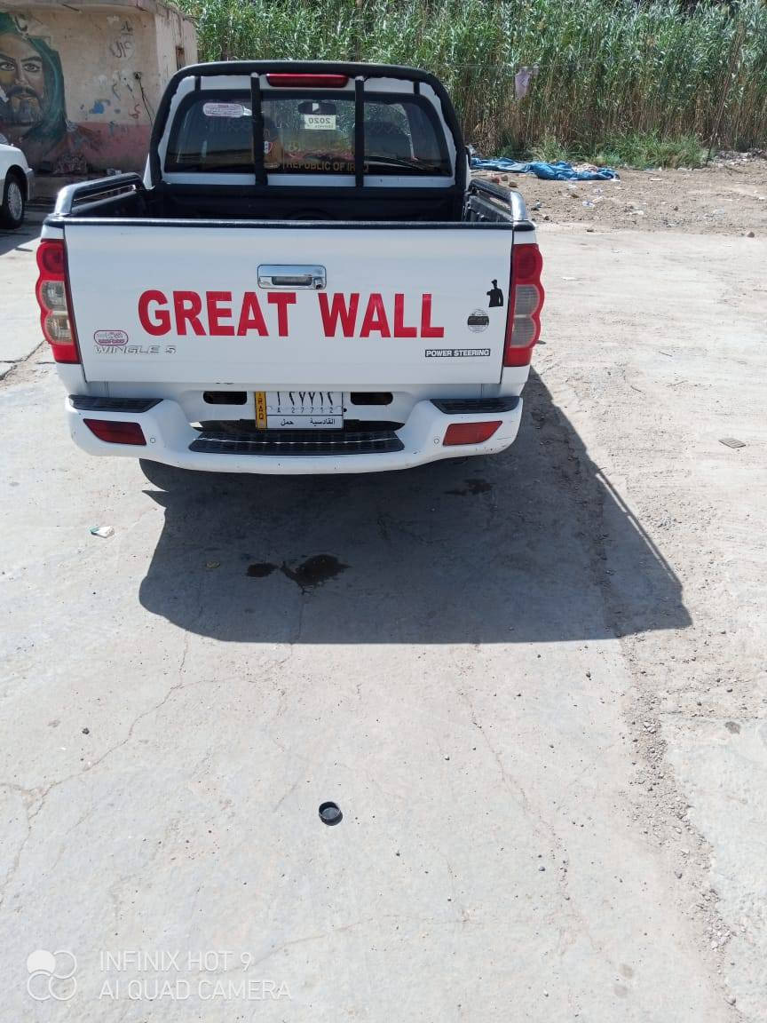 السلام عليكم كريت ويل بيكم موديل 2019 كفاله عامه سياره جاهزه من مكينه من تبريد  مكينه اوكير شرط رقم ذي قار تحويل اتصال على هذا الرقم ***********مكان السياره ذي قار الشطره مكلف بالنشر
