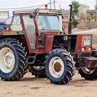 تركتر  فيات 115 مكينه سوبر طخم تاير جديد مكفول كفاله عامه   جاهز للشغل...