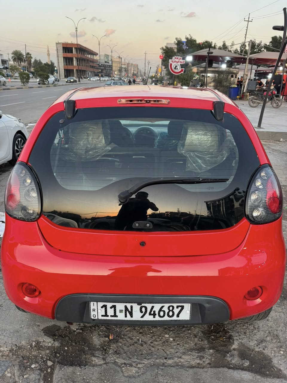 باندا موديل 2013 السياره كلش حلوه مصبوغه جماليه كلشي بيها شغال بدون حادث
كير  مكينه تبريد كلشي بيها جديد طخم تاير 
مكان السياره الكرخ 
السعر 50 مجال بسيط
***********
