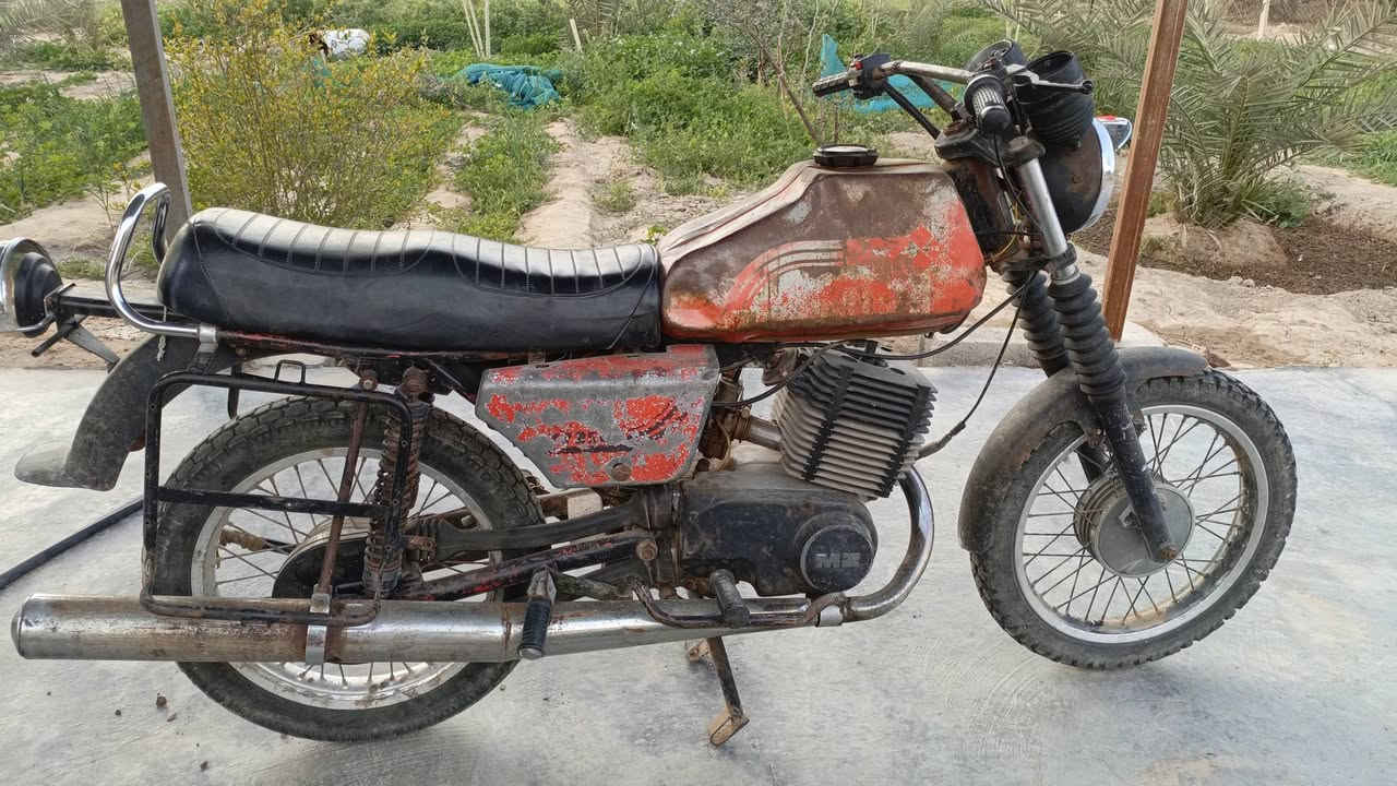 دراجة MZ للبيع الدراجة بدون الاستفسار الاتصال على ‏‪***********‬‏
