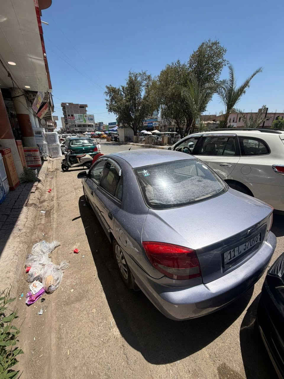 كيا ريو موديل ٢٠٠٣ سنوية باسمي لحد ٢٠٣١ سيارة جاهزة من كلشي تبرد ثلج سيارة كلها على بلاد صبغ عام جمالية وبيها تصفية في بعض اماكن بدون ضربة دواخل كل بلاد محرك كير بالشرط كير اوتو للبيع فقط سعرها ٥٥ للاتصال *********** ما ارواس للعلم
