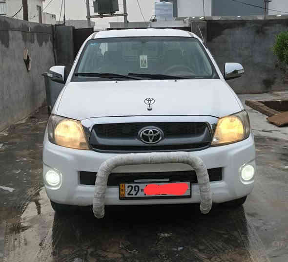 للبيع هايلوكس 2010 سعودي  كير عادي رقم واسط دولي سنويه ل29 سياره متجيه ع جهت العبري ومصبوغه عام لغد شاصي كفاله شاصي 19 جاهزه للخير حداديه تخم تاير كهربائيات كلها شغاله شاشة بلاتوث+ كامره خلفيه دوشمه جديده سياره نظيفه وجاهزه مال جناي مكاني بغداد الأمين الثاني الشراي يتصل ويدلل ***********
