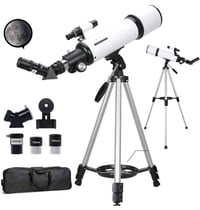 تلسكوب • Celestron SCTW-80 • ٣ عدسات