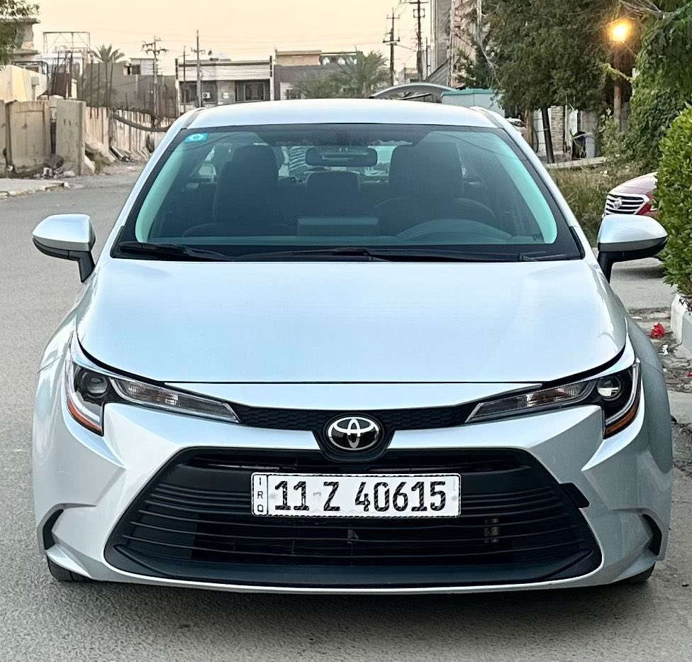 السلام عليكم
اللبيع  تيوتاا كورلا موديل 2024. أمريكي  مرقم جاهز تحويل ثاني يوم 
حادث سياره (جاملغ وبنيد بدون دواخل شرط  بدون دواخل بدون كلشي حته الدعامية نفسها ) السياره جديد كلش 
مواصفات LE
شاشة كبيرا كار بلي
رادارات امامي وخلفي
حديد مسار
سايد بريك بصمة
لايت زنون
اشاير مري
حكم استيرن اربع جهات
ويل كب اسود بلادي

فقط بيع السعر 155 ماكو هيج سعر بل سوك حادث كلش خفيف 

موقع بغداد حي الخضراء 
***********
