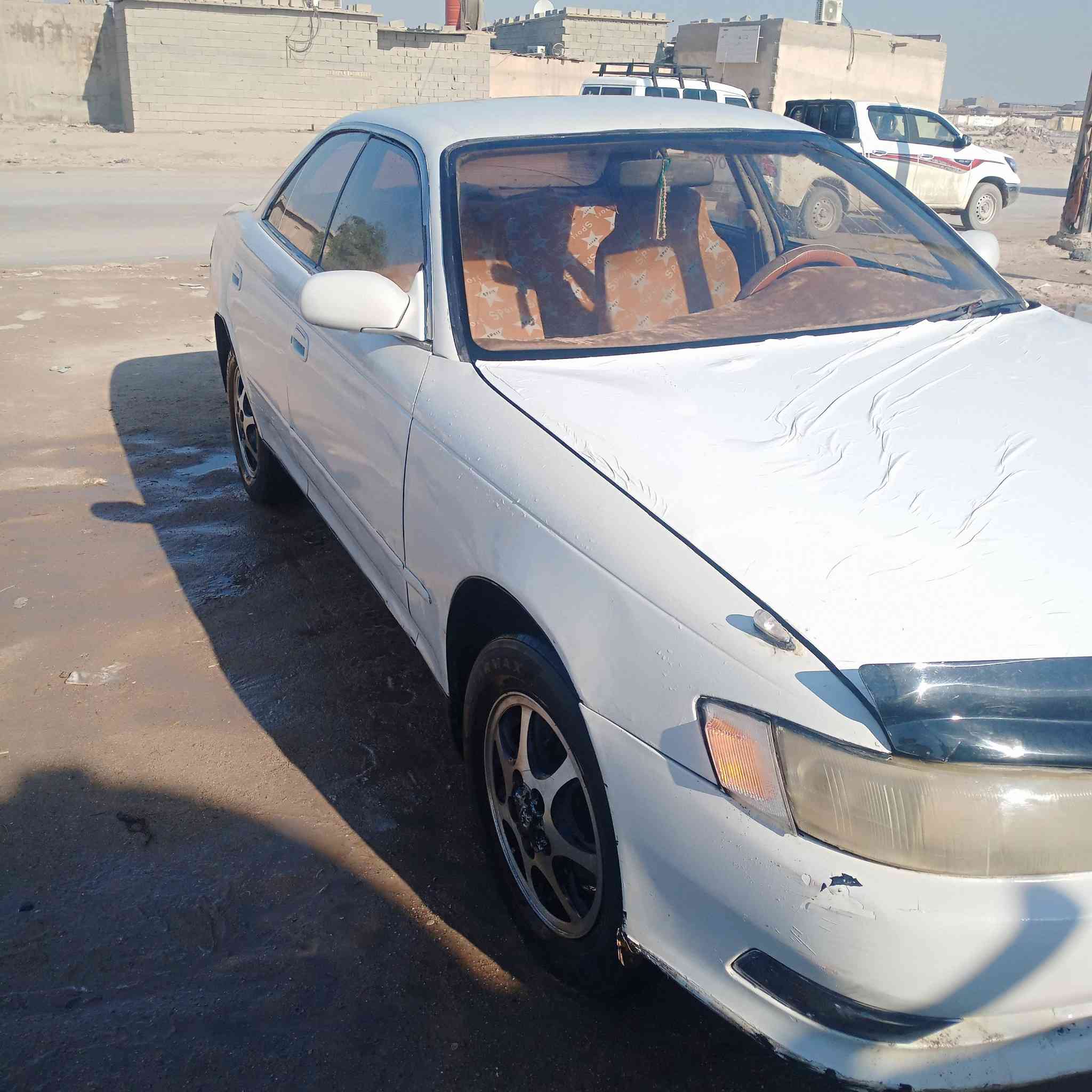 السلام عليكم مارك نفخ للبيع مكفوله كصه ونقل رقم بصره انجليزي،، باسمي كير و مكينه  ثنين ونص ... سعر السيارة 39 .وبيها مجال،،مكان السيارة الزبير ...***********
