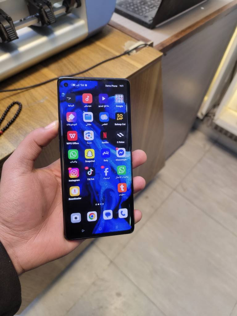 السلام عليكم اوبوOPPO Find X3 Neo 5G ذاكره 256 رام12  بطارية 4800 شاشه امولد120 هرتز منحنيه 90  فريم  الجهاز عملاق فقط الي جاني يعرف سعره وتفاصيله بدون غراض السعر290 الف علما سعر الجديد جان مليون200 العنوان بغداد البلديات متوفر خدمة توصيل رقم الهاتف *********** بغداد, العراق
