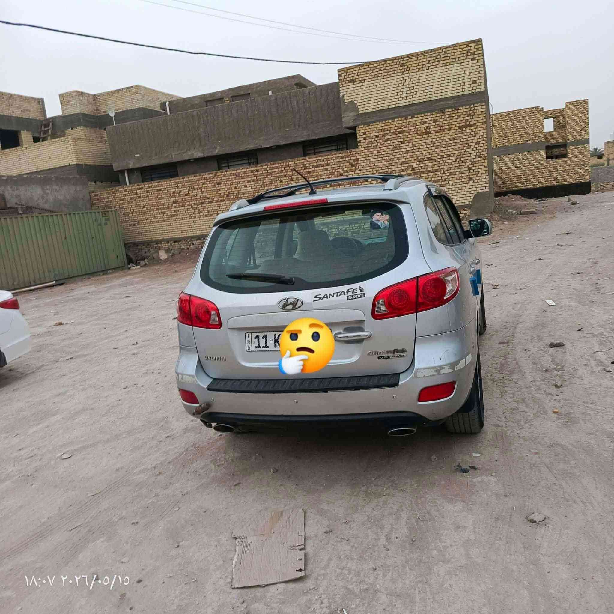 السلام عليكم ورحمة الله وبركاته
سنتافيه 2009خليجي صبغ باب الخلف السائق 
المواصفات:
گير ومكينه وحداديه فول 1/1
شاشه 
حساسات 
3قطع تبريد 
كشنات كهربائيات 
مري شفط اشاير بل مري 
تحكمات ستيرن 
7راكب 
تبريد ثلج 
تخم تايرات 
سياره جديده عله وضع الشركه 
الله شاهد السياره مال جناي سياره احلى من الصور 
السنويه 2029
محرك: V6 3.3 لتر 
دفع: رباعي (4WD)
رقم السيارة: بغداد (باسمي)
📍 الموقع: بابل –  قرب الإمام بكر بن علي، طريق حلة – نجف.
💰 السعر: 115 وبيها مجال قليل 
للاستفسار ***********/***********
