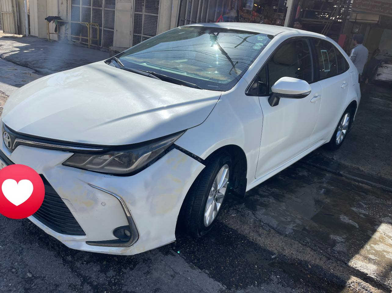 كورلا 21 مكفولة من الضربة ما عدا حالوب بيها سعرها 150         ***********
