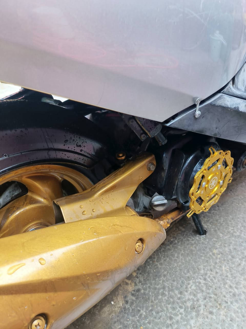 سلام عليكم دراجه بريز ياباني مكفوله من كلشي اشاير اليت عالي ناصي مكينه مكفوله بكاني حي نصر  سعره 750بي مجال شراي خابر ‏‪***********‬‏
