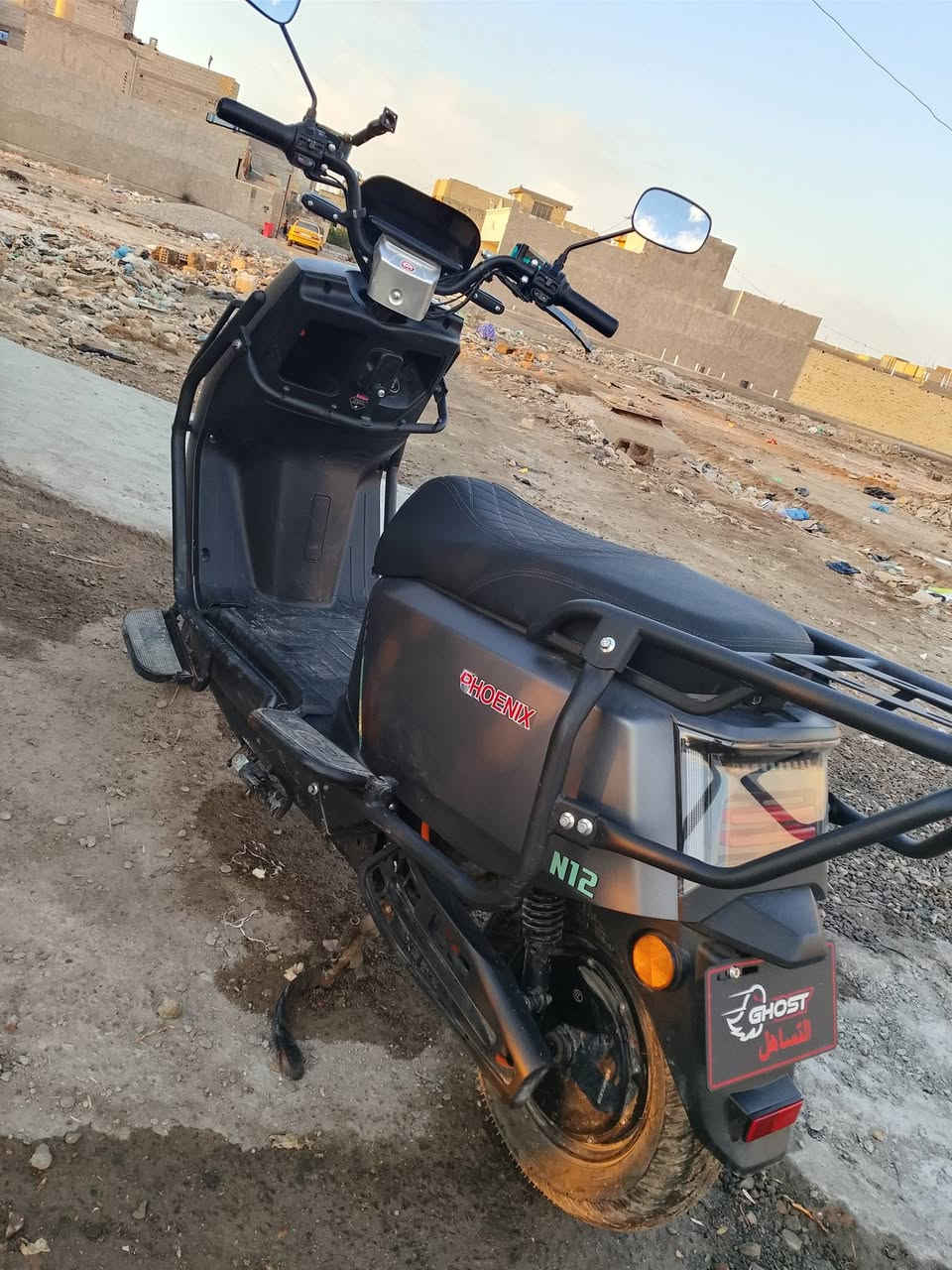 السلام عليكم
دراجه شحن للبيع موديل 2026
دراجه جديده صارلها شهر من نازله 
6 بطاريات سعرها 600 الف كلها شغاله جديده العنوان بغداد الحسينية مال الراشدية للاستفسار ***********
