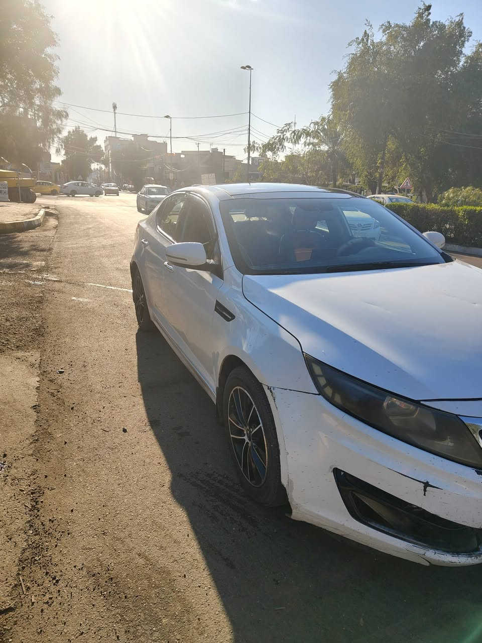 كيا اوبتيما خليجي موديل 14 رقم اربيل اسمي سيارة فول مواصفات
حادثة جاملغ خلفي جهه  سائق 
 وتبديل جاملغ امامي جهه  عكس سائق 
مكينة تبديل 
وبيه بارد بعده اماكن 
تدفئه تبريد 
مكان سيارة الكاظمية ***********
سعر 110وبيه مجال
