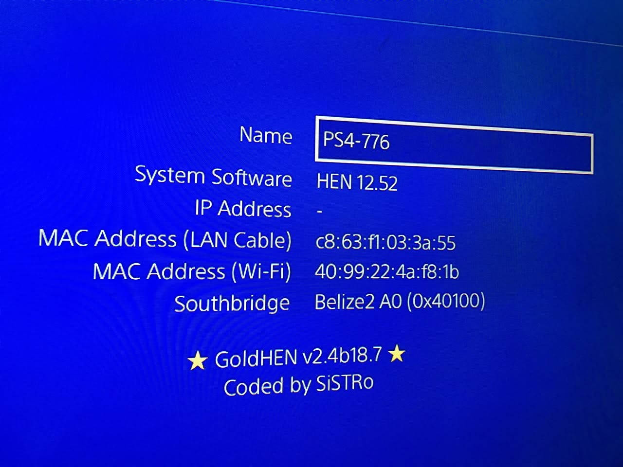 بلي ٤ مهكر التخزين نص تيره يعني 500 كيكه

كامل ملحقات و جوستكات (عدد ٢)
النضام 12.52
الجهاز لوك ستيكر يعني ما مفتوح ابد و لا داخل تصليح
و متروس العاب بس ١٨ لعبه مثل ما موضح بل صورة

و تكدر تخلي العاب بعد

السعر ٢٥٠ الف

مكاني بغداد اليرموك

واتساب 
***********
