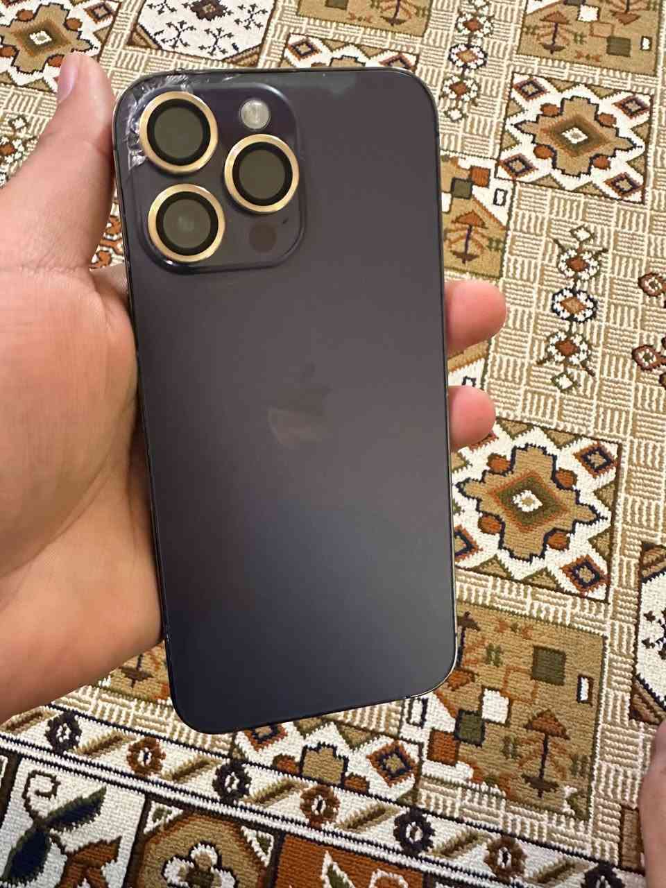 السلام عليكم
📱 ايفون١٤ برو ماكس– 

جهاز دبل سيمكرت 

جهاز نموذج Mماستر 

💾 الذاكرة: 256GB

🔋 البطارية: ٨٥%بلاد 

✨ الجهاز نظافة عالية

🖥️ الشاشة 100% ( اصليه اصليه )بصمه لوجه شغاله❤️

✅ باقي الأمور كلها شغالة تمامًا:

نت – صوت – اتصال – كاميرات – بدون أي خلل

🌍 الجهاز عربي 

جميع الملحقات كاملة

🛡️ الجهاز مضمون من كل النواحي

📍 المكان: ديالئ– بعقوبه– تقاطع الوثبه 

💰 السعر النهائي: ( ٦٢٥ وبي مجال للشراي )

📞 للتواصل***********
