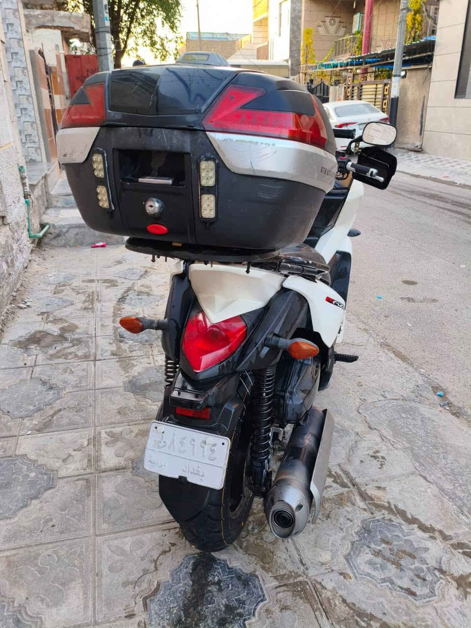 السلام عليكم 

دراجة (فاز 011) للبيع 

الأغراض المشدوده

(جنطه والله ب ١٦٥ و اكلوب زنون نشرة مال مرور الاصلية ومال تمنع الهواء عن  يدات  تايرات جدد جلاتين وبيها غراض هواي)

دراجة ماشية 36الف ومرقمه سنوية تحويل بنفس اليوم او ثاني يوم

الشراي خاص موجود او تصال على الرقم 

***********

***********
