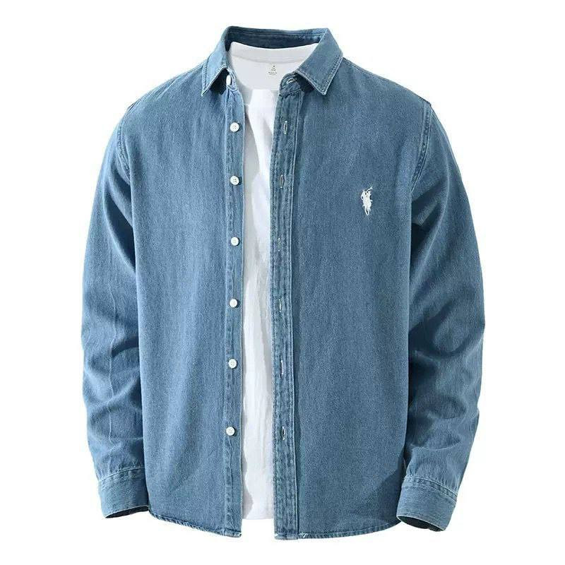 جديد 🆕
قميص جنز صيني خامه وسط مو ثكيله 
قياس M L XL XXL
السيري 4 قطع 
الشد 8 قطع الموديل لونين ب102 ألف
 للأستفسار  وتساب *********** 
قناة التليكرام t.me/fego222
