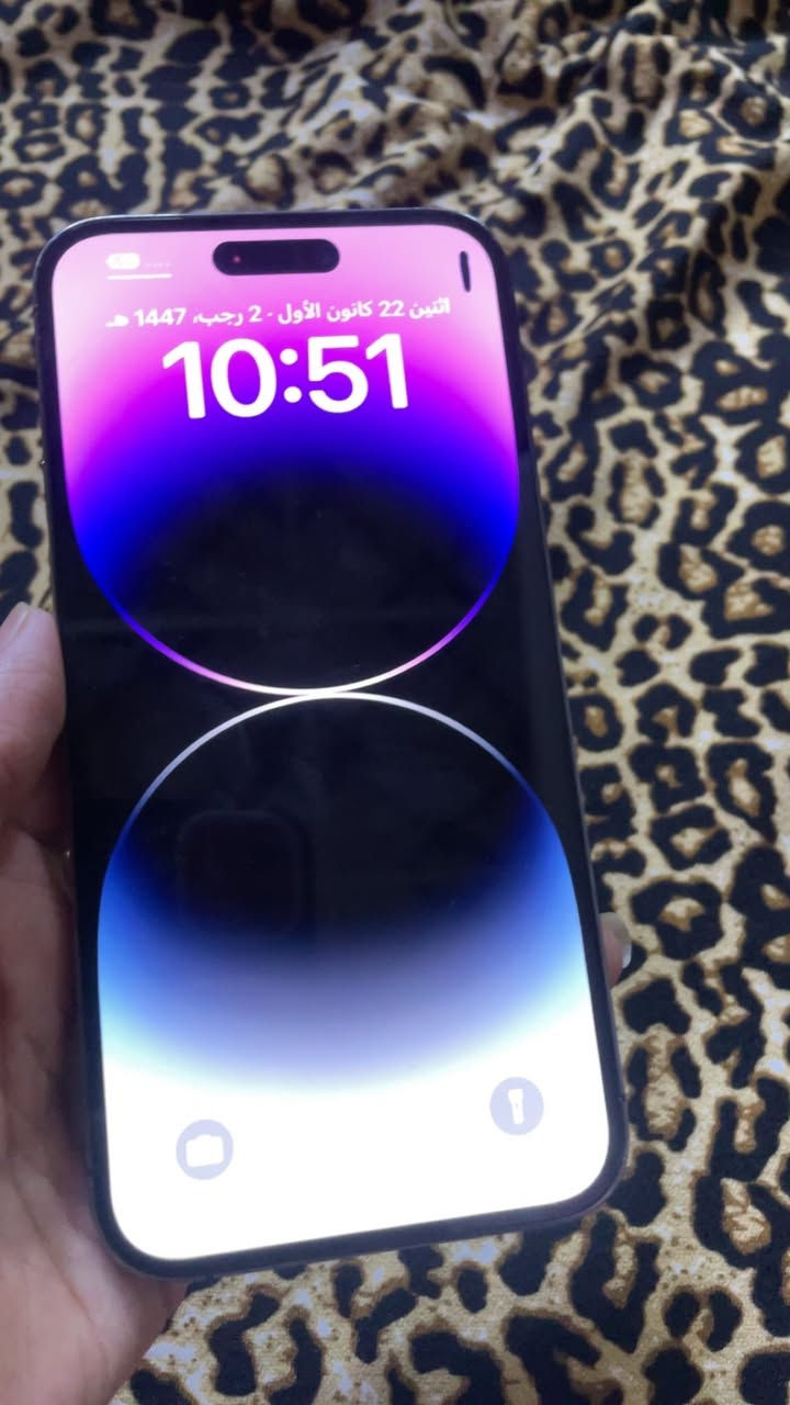 سلام عليكم14برو ماكس شرق اوسط ماستر كرتونته ضايعه بطاريته 84ذكرته 256بغداد مدينه ***********ماداخل تصليح فقط هاي سوده بي سعره 775بي مجال ملحقات كيبل شحن وسماعه
