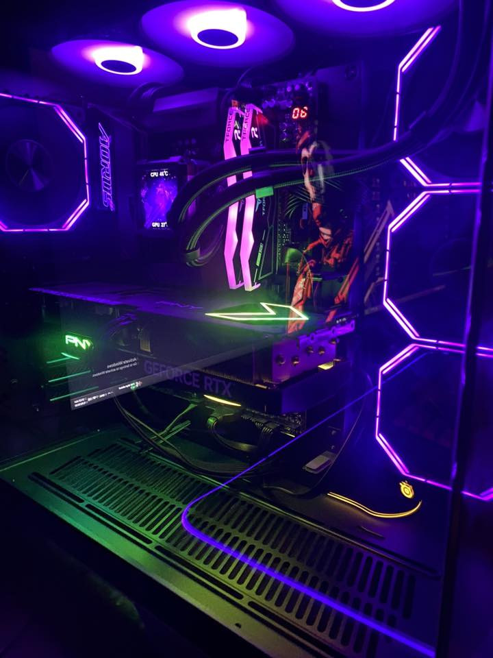 السلام عليكم شباب تجميعه كامله للبيع قبل خمس اشهر اخذتهه والقطع بلضمان بعدهن 

 Ryzen 7 7800x3d
Rtx 5070ti pny 
M.b aorus pro rgb x870e
Power supply asus  prime 850 w gold
Thermalright warframe 360 argb black
Ram t force 32gb ddr5 6200
Case dark flash arc dy470
Ssd 256
M.2 1tb
Samsung odyssey 2k 180 hz
Keyboard gk -100 
Mouse bad rgb reddragon
Headseat cloud 3 
Mouse steal series rival 3

السعر 3ملايين و600 قفل
للتواصل ***********
