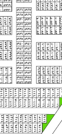 ٦١٣٠ مقاطعة ٢ على ١٠ مساحة ١٠٠متر السعر ٤١  (07709230436