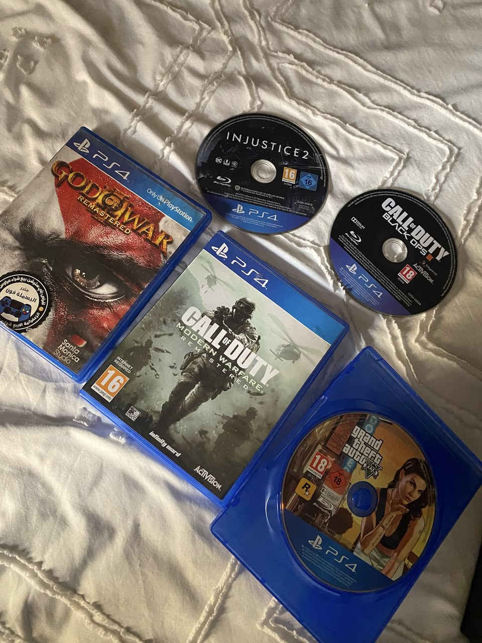 بلي فور برو PlayStation 4 pro  1T مساحته واحد تيرا مع ست اقراص وحساب فورتنايت قوي  بالاضافه الى يو بي اس 1500v وثلاث يدات عنوان اربيل فرمان باران


**إذا كنت صاحب هذا الإعلان وتريد حذفه لأي سبب، رجاءا أرسل رسالة إلى الدعم الفني**