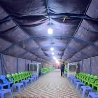 يوجد جادر شبح للبيع طول 20 وعرض5 تريد نص تريد كامل هو وقماشة  (قماشه ش...