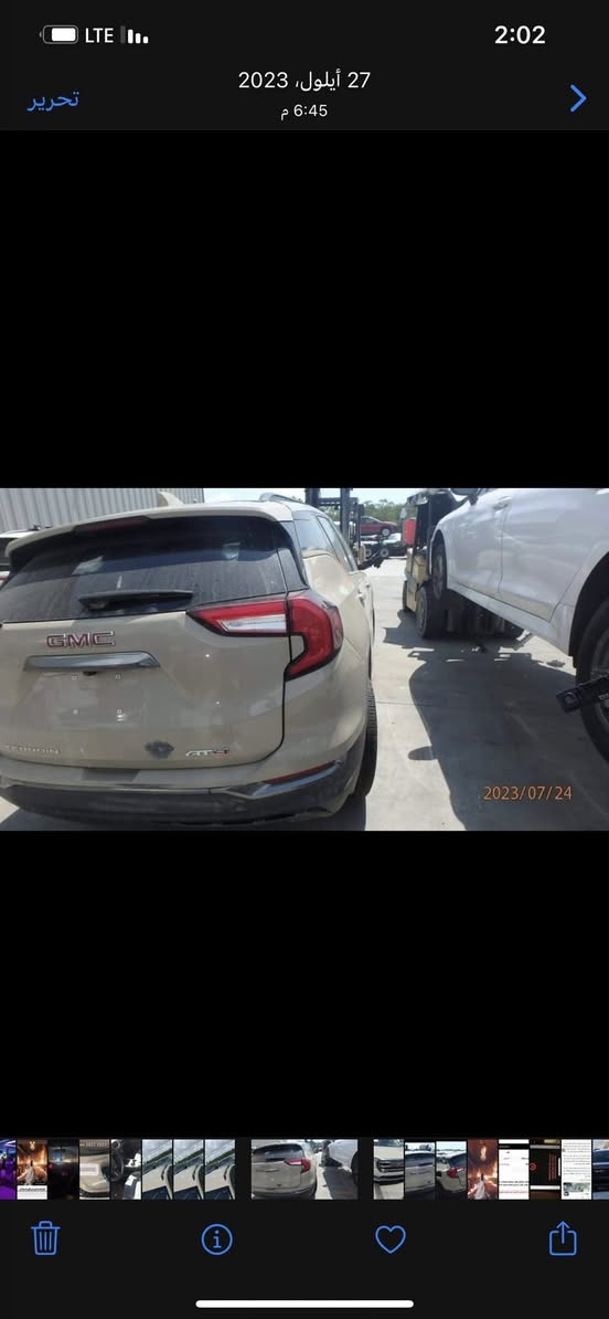 اسلام عليكم جمسي تيران At4 موديل 22رقم بغداد بسمي السياره حلوه و جاهزه  من كلشي ضرر موضح في الصور محرك 1500 تيربو
مكان السياره بغداد 
السعر 185 
للستفسار الاتصال على هذا الرقم ***********
