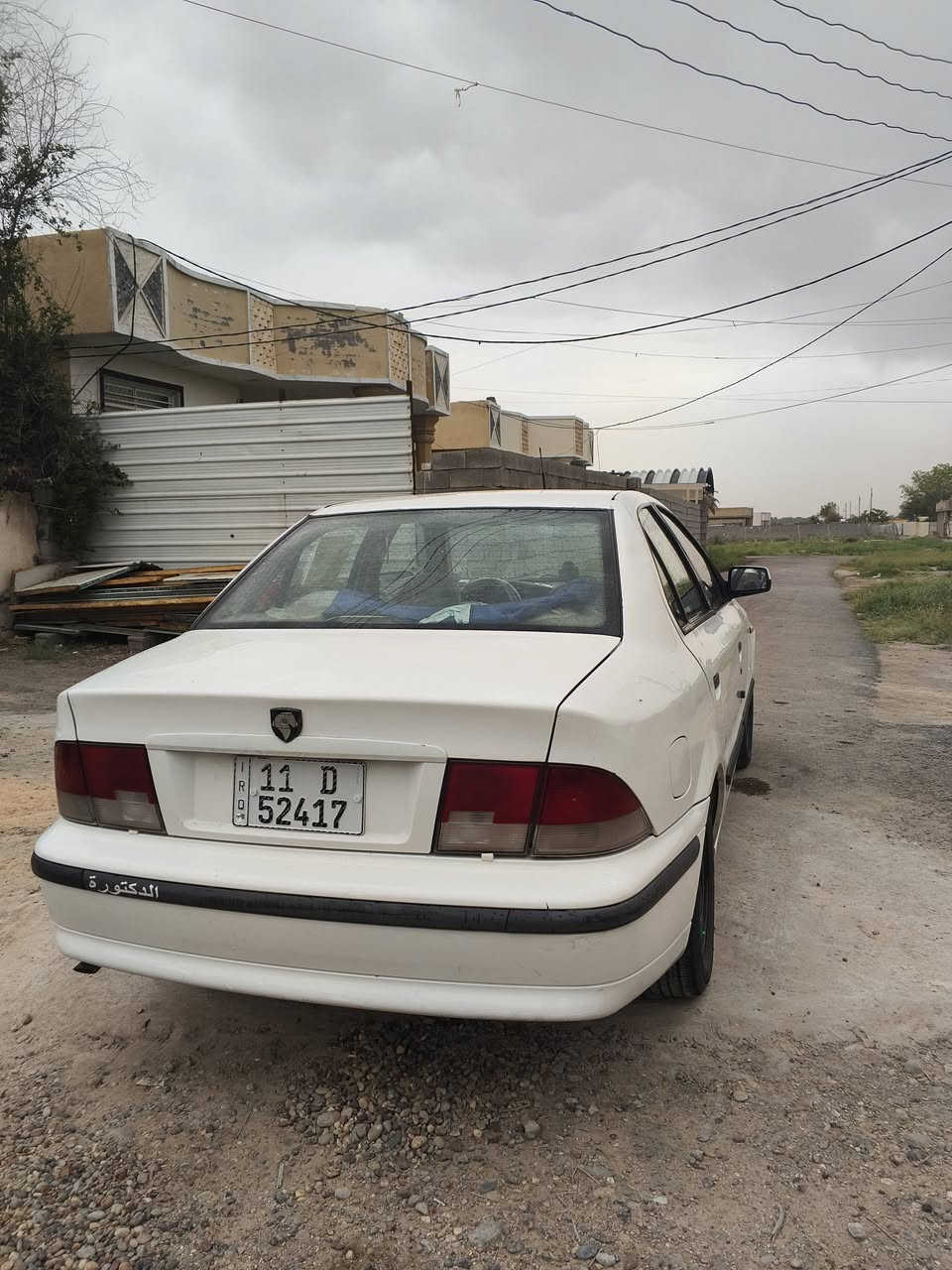 السلام عليكم سمند ٢٠١١ رقم بغداد هزا جديدا سياره ب اسمي ما ناقصها شي مكاني بغداد الدورا هور رجب رقم ***********
