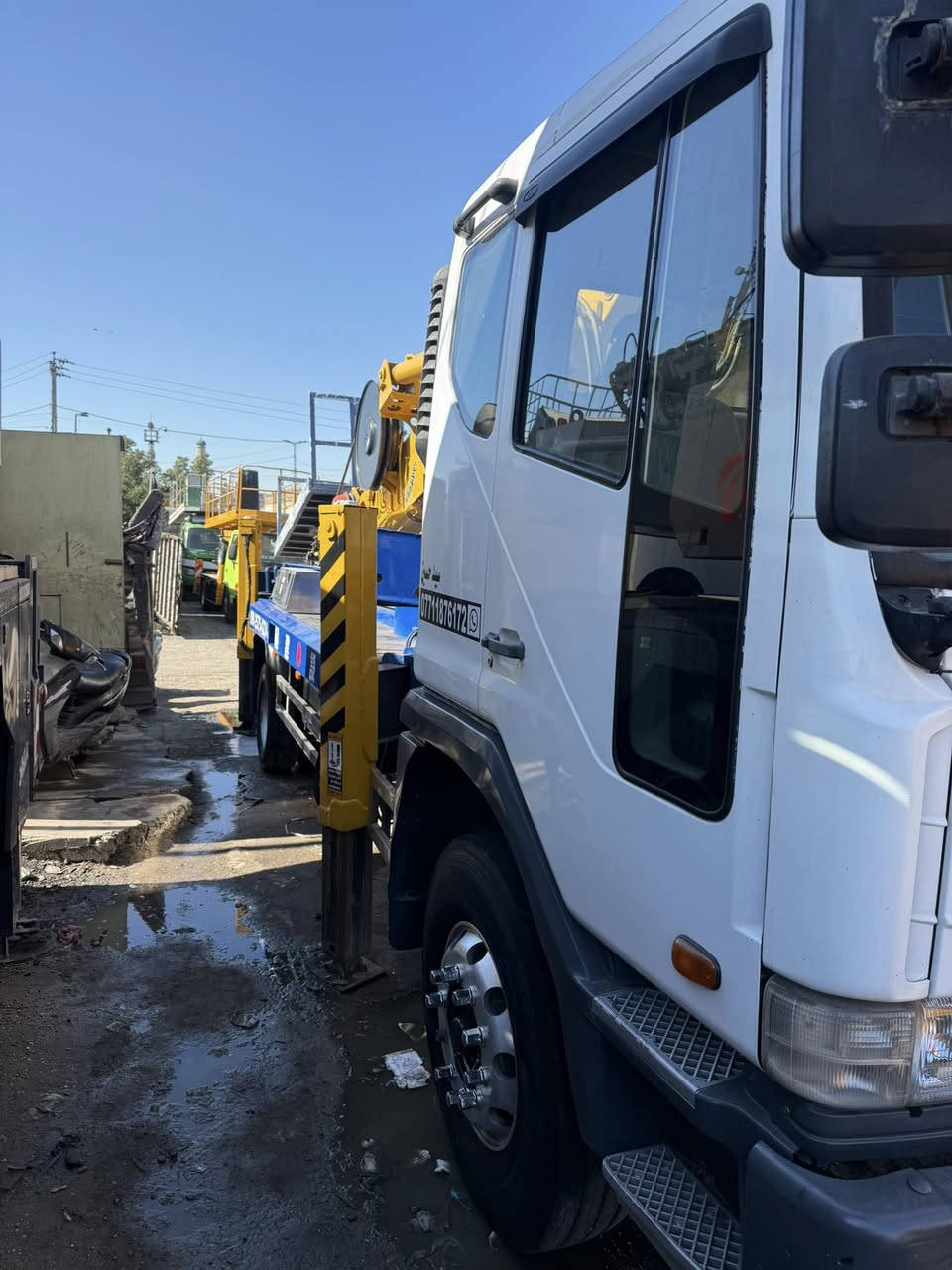 سلام عليكم  باسكت للبيع  موديل ٢٠١٩   ارتفاع ٤٥ متر مكفوله كفاله عامه رقم إنكليزي    مكان بغداد ***********"
