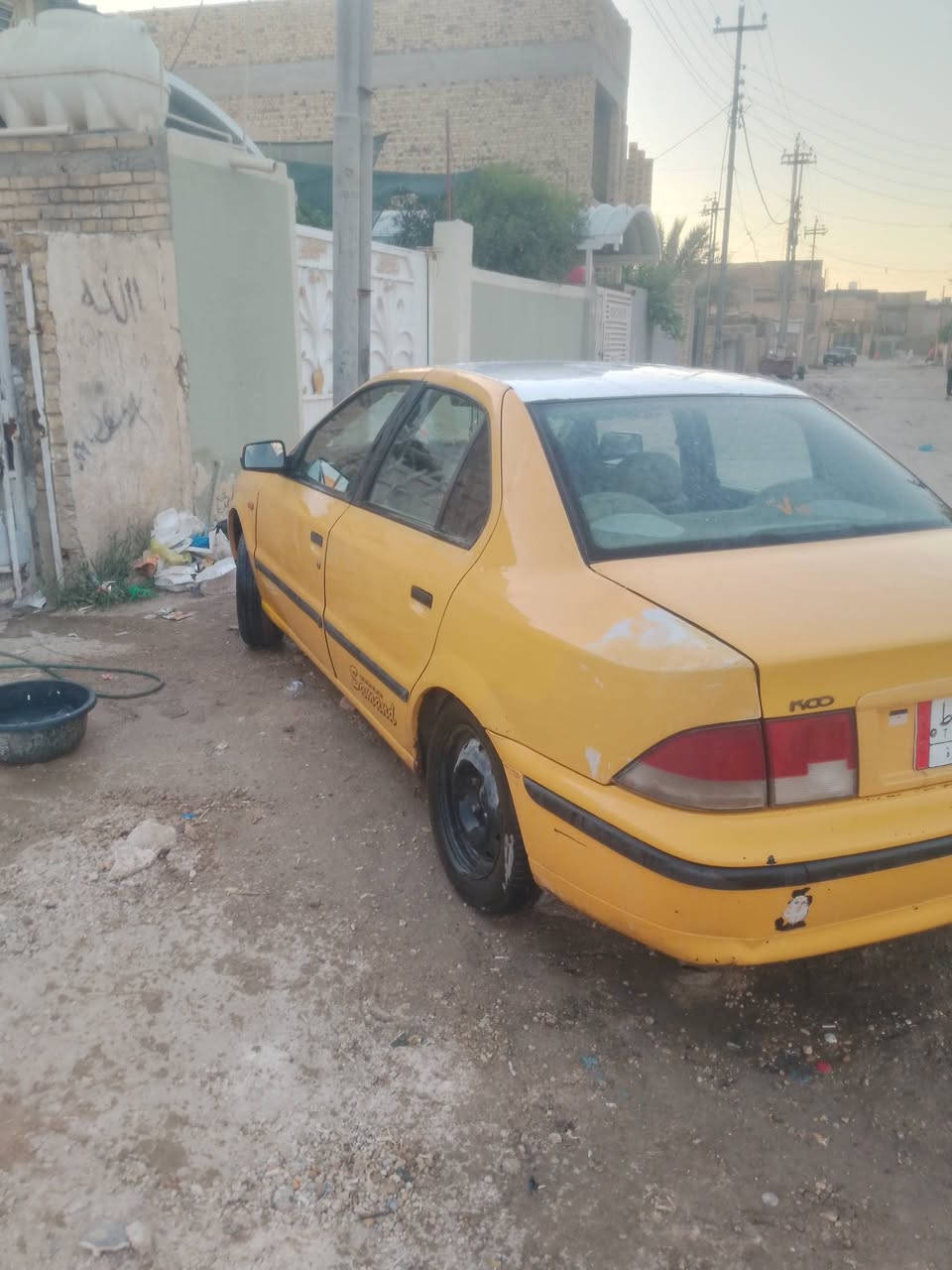 السلام عليكم سياره سمند للبيع موديل 10 سنويه 2028 بأسمي مكاني بابل رقم ***********
