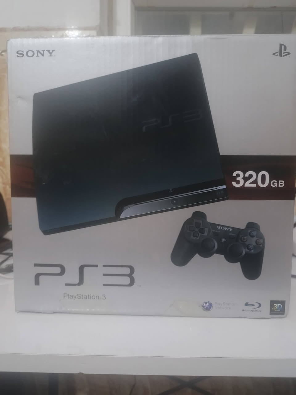 السلام عليكم بلي 3 سلم
هارد داخلي 120gb خارجي 320gb
الالعاب موضحة بالفيديو *وموجود برنامج ipkg تكدر تنزل العاب مباشر من النت وتثبتهن بلداخلي

ملحقات كاملة كيبلhdmi وكيبل الطاقة كيبل شحن 

جويستكات نظيفات ثنين الرصاصي اصلي والاسود تجاري

السعر ((140 وبي مجال))
عنواني كربلاء الچاير

ملاحظة *الكارتون غير مطابق


**إذا كنت صاحب هذا الإعلان وتريد حذفه لأي سبب، رجاءا أرسل رسالة إلى الدعم الفني**