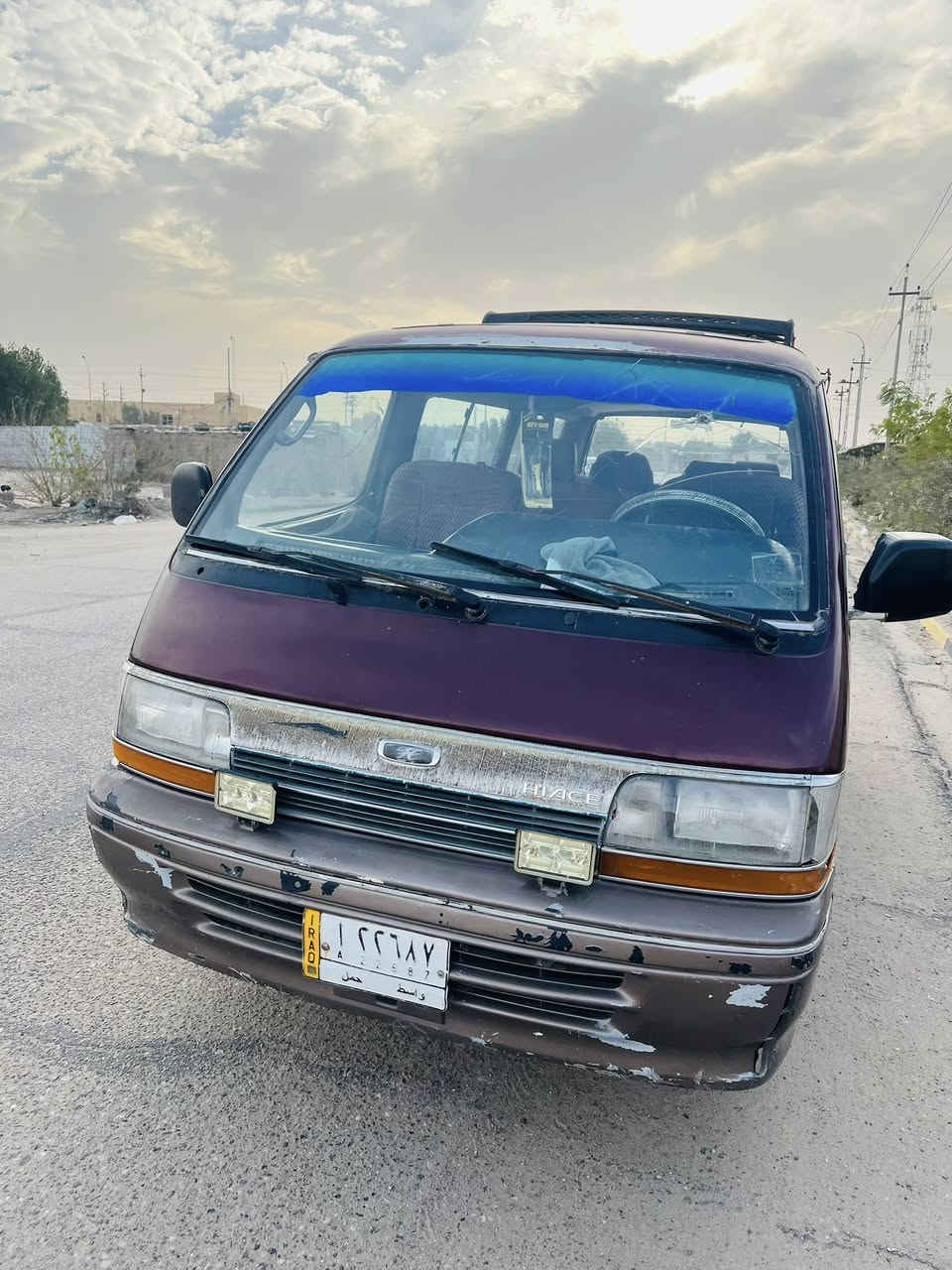 السلام عليكم هايس ساحي مديل 92سياره نظيفه مكينه وكير ثنين ونص كفاله حداده قبل فتره  مسويه سنويه منتهيه2024كهربايات كله شقاله سياره رعيه يريد تحويل السعر35 وبيه مجال مكاني البصره ***********
