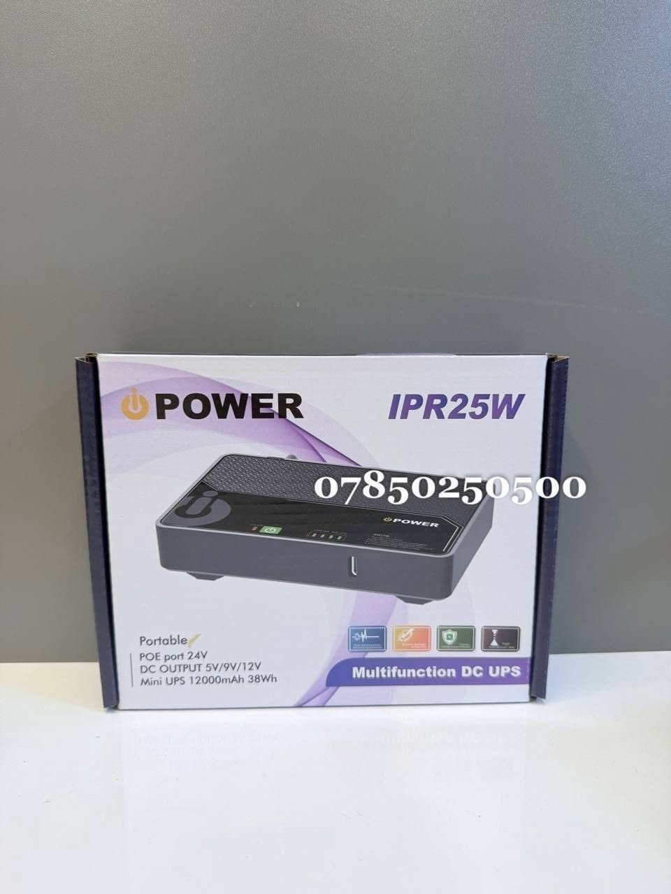 💥متوفر مجموعة من ups راوتر بأسعار مناسبة
🟥 Ups- SVC 20W
🟥 بسعر......20.000

 🟥 Ups- SVC 25W
🟥 بسعر.......22.000

🟥 Ups Netrix 36W
🟥 بسعر......... 28.000
➖➖➖➖➖➖➖➖
🟥 Ups 3-power 25W
🟥 بسعر......... 23.000

➖➖➖➖➖➖➖➖➖
🟥 Ups Q-power 25W
🟥 بسعر.........23.000
➖➖➖➖➖➖➖➖

#للأستفسار_عن_الاسعار الخاصة بالوكلاء واصحاب الشركات وباقي التفاصيل الفنية 
من خلال الواتساب 
***********
🔵‏تابع قناة مجموعة الياسري للتقنيات في واتساب: https://whatsapp.com/channel/0029VaHbevKL7UVbXLvmbQ14
🔵قناة التلكرام

https://t.me/alyasry117
