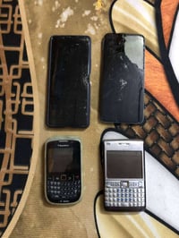 نوكيا E61i • بلاك بيري شغال • للقطع بطاريات ناقصة