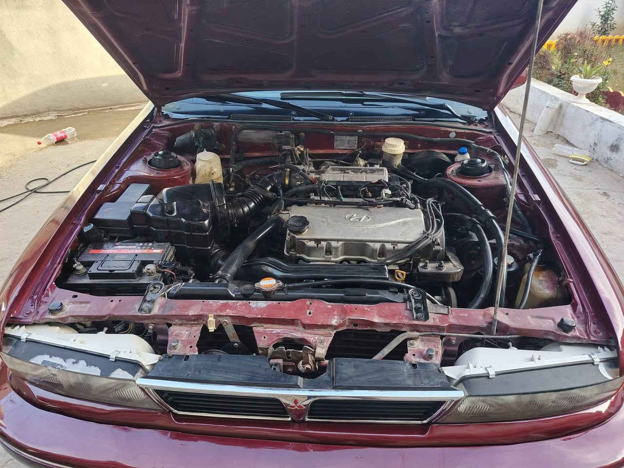 ميسوبوشي كلنت موديل 92 محرك سوناته  تبريد بلدي  نقصا بس غاز سياره لا ضربه لا طخه صبغ عام جماليه صدر جديد السعر 48 العنوان ديالى جلولاء ***********
