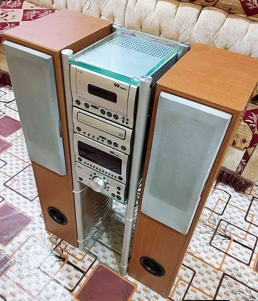 سستم ( Wansa)كويتي نضيف جدًا
يشتغل: CD – AUX – راديو
بس الكاسيت ماطور يفتر 
اعتقد قايش
لاي ستفسار خاص سعر  90


**إذا كنت صاحب هذا الإعلان وتريد حذفه لأي سبب، رجاءا أرسل رسالة إلى الدعم الفني**