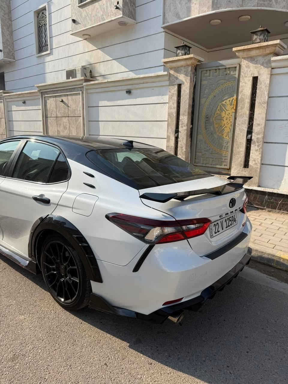 كامري TRD
- للبيع او مراوس ببرادو حديث او لاندكروز
- كامري TRD رياضي اعلى فئة
- محرك ٦ سلندر 3.500 
- كير ٨ سرعات 301 حصان
- لون ابيض سقف اسود
- ايرباك كشن سائق 
- ضرر ب تاير امامي بسس سيارة مكفولة من تبديل وصبغ واكو بي دي ار ب جاملغ امامي
- موديل ٢٠٢٤
- رادار 
- مانع اصطدام
- تنبيه خروج عن المسار
- ويل ١٩ اصلي رياضي
- بكج بدي كت اصلي وكالة اسود مطعم ب احمر
- وايد بدي
- نقطه عمياء
- ماشيه ٢١ الف 
- بدون دواخل بدون لغود بدون شاصي كله سليم 
- تخم تاير جديد 
- جناح خلفي رياضي
- كشن كهرباء
- عداد الكيجات رياضي بلون الاحمر
- بصمة
- تشغيل عن بعد
- رقم اربيل
- مقاعة جلد اسود مطعم ب احمر TRD
- رقم التلفون ***********
-  سيارة كاملة مكمله ماكو نقص خلاااااص
- السعر  130ورقه
- مكاني رمادي
