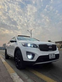 كيا سورينتو 2016 خليجي فول مواصفات بانوراما كرسي كهرباء كراسي جلد مكين...