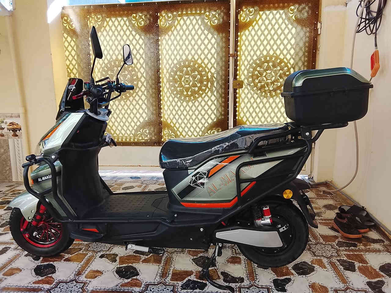 السلام عليكم
بايسكل شحن  الماسه 
مستخدم أقل من شهر  بعده حيل جديد 
زنون  عالي ناصي
جنطه . خوذه  
السعر 800 وبي مجال  
مكان  الخمسه كيلو  
رقم ***********
