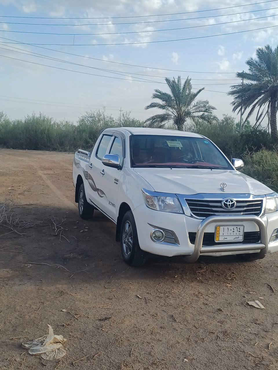 السلام عليكم بيع سياره هايلكس مديل 2013 سياره كويتي الشاصي 19
سياره نضيفه وما ناقصه برغي 
راعيه معتني بيه سياره فول 
سعر 210 وبيه مجال الانتصال على
***********
