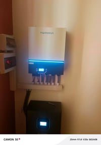 منظومة شمسية • بطارية 16.07KWH • انفيرتر 12KW
