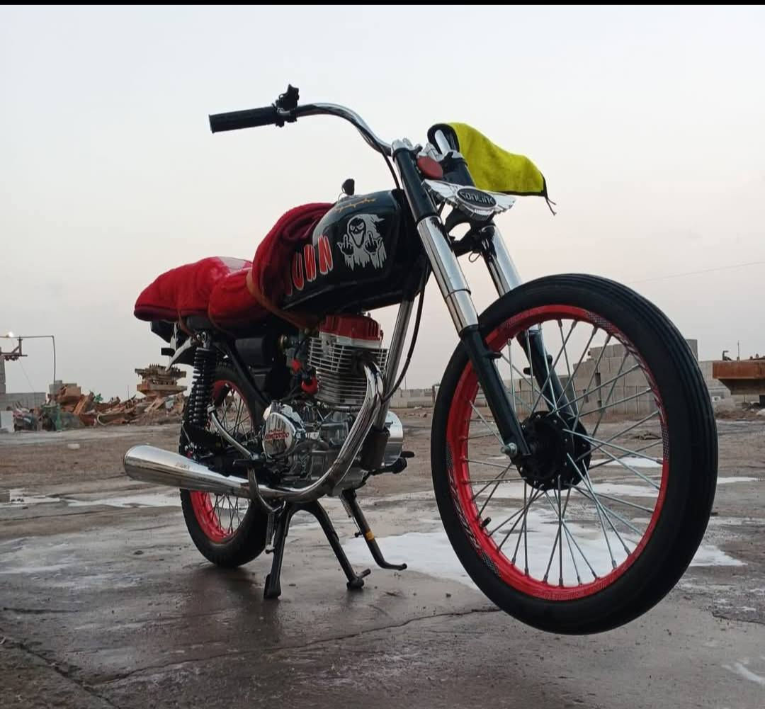 سلام عاليكم دراجه يراني وراق سكنر سبع ورقات مكينه نامه تيربو دراجه حلو ونضيفه سعر ٦٧٥ قفل الستفسار ***********
