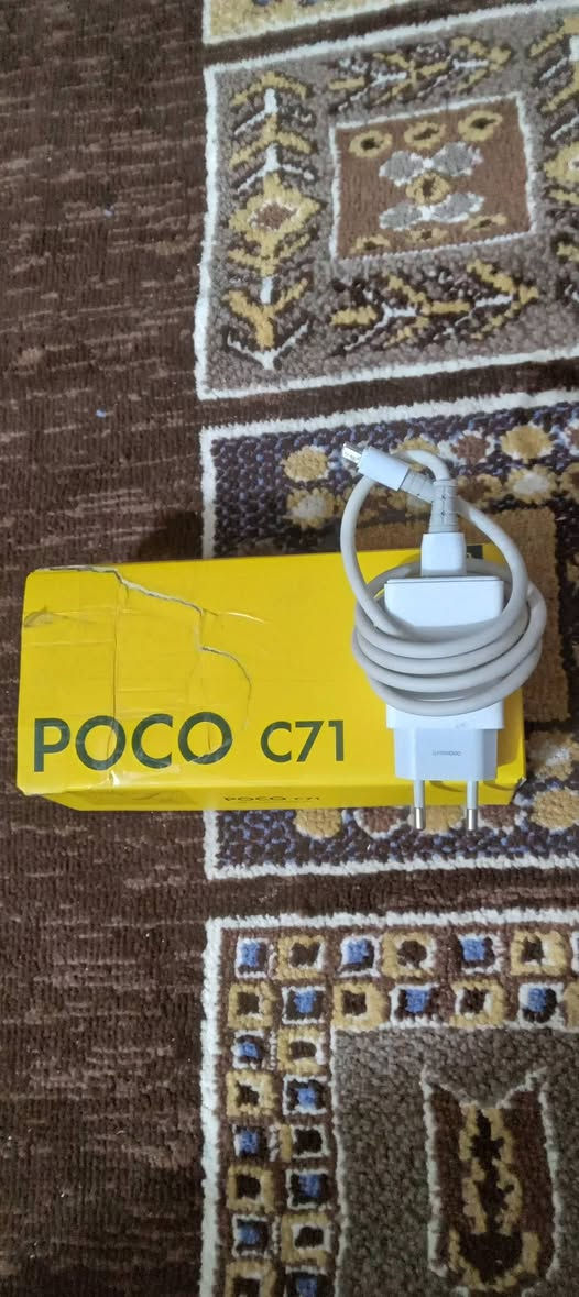 السلام عليكم الجهاز للبيع بوكو C71
الجهاز جديد صالة من مشتري 10 تيام الذاكره 128 
الجهاز يخبل السعر 175 وبي مجال قليل كلش 
مكاني بغداد حي ور منطقة  حي الكوفة  
ليشتري يخابرني علية رقمي علية واتساب 
👇👇👇👇👇👇👇👇

***********
