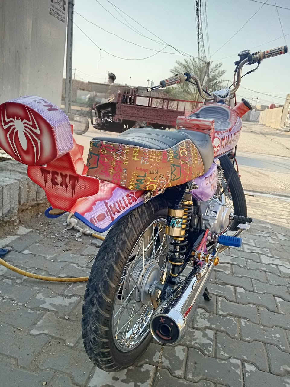 سلام عليكم شباب دراجه للبيع نوع نامه موديل 2023السعر خاص مكاني نجف ناحيت الرضويه ***********
