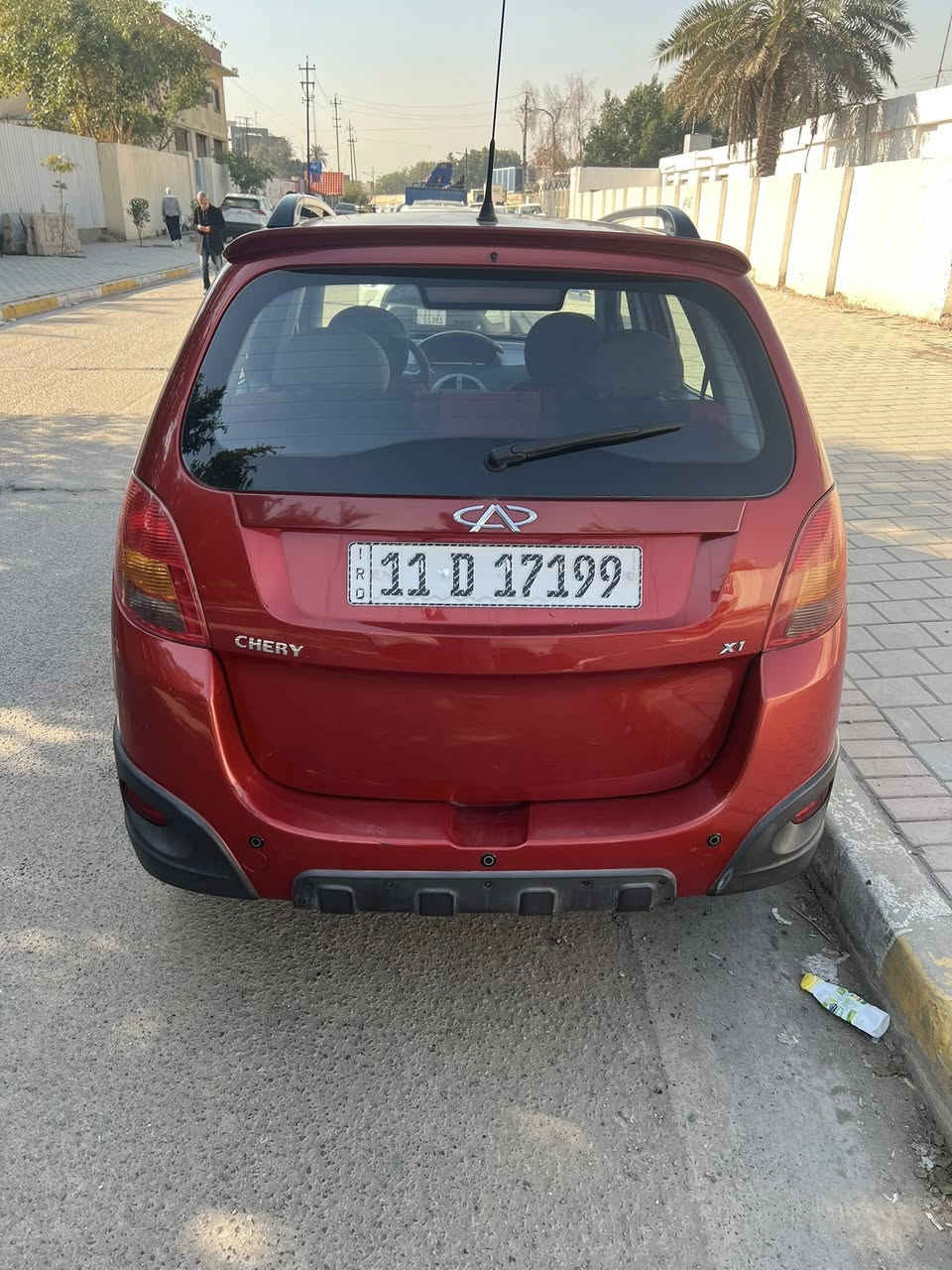 سلام عليكم شيري x1 موديل 2014 ماشيه 18 الف حقيقي مكفوله من ضربه و صبغ و بارد
العده مالتهة كله ع وضع الشركه باسمي رقم بغداد الجديد
السعر 60 و بيهة مجال 
العنوان اليرموك 
***********
