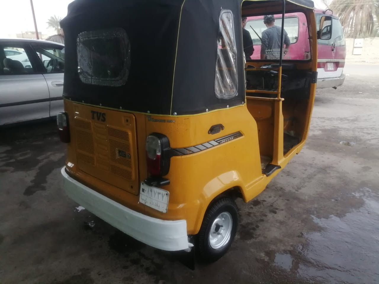 سلام وعليكم تكتك Tvsللبيع موديل 19 رقم وسنويه معمره بس دوس لا تنقيص لا تبخير السعر 4و900 وبيها مجال المكان بغداد البياع الواتساب***********
